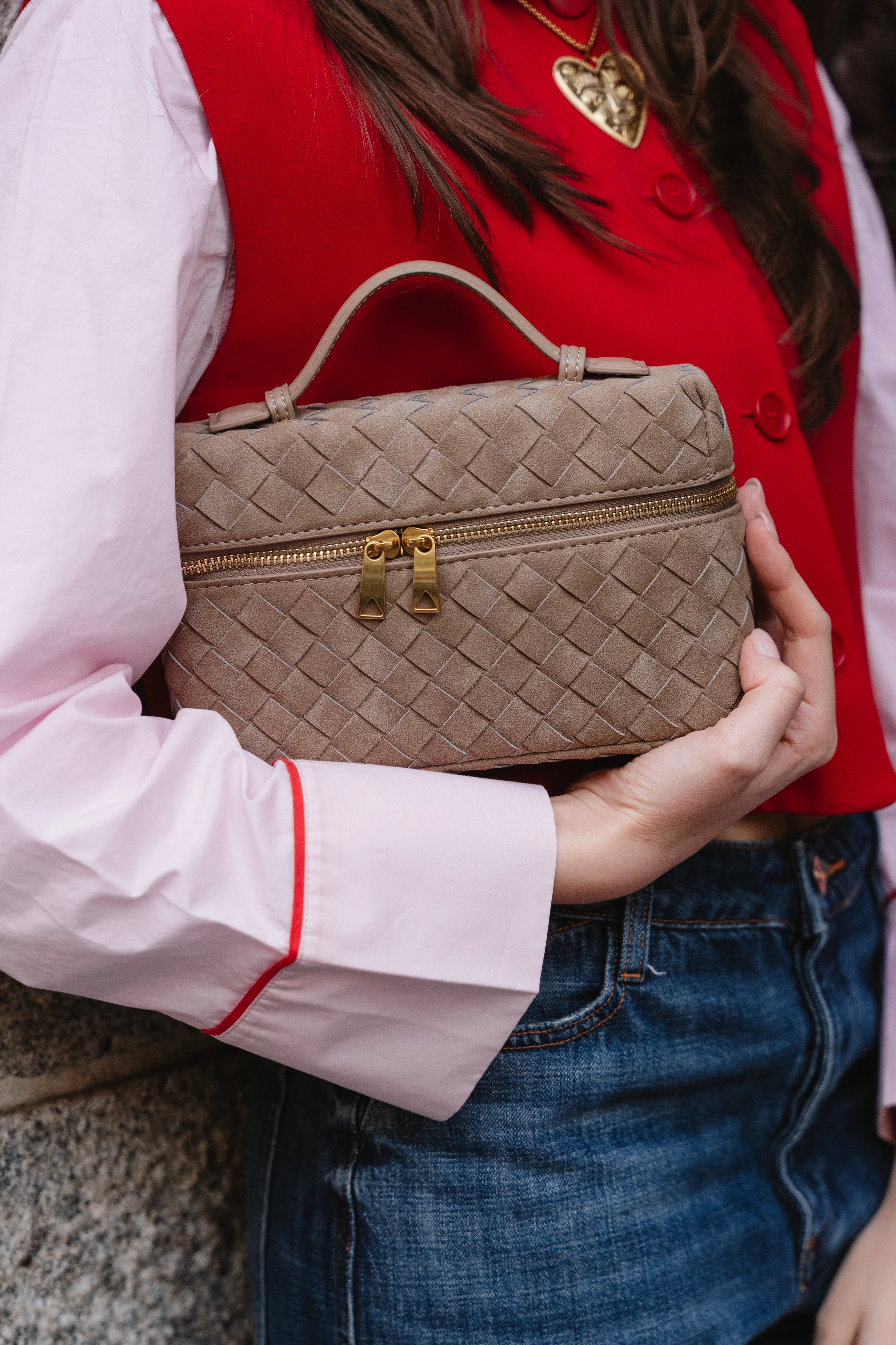 Beauty Bag Suede