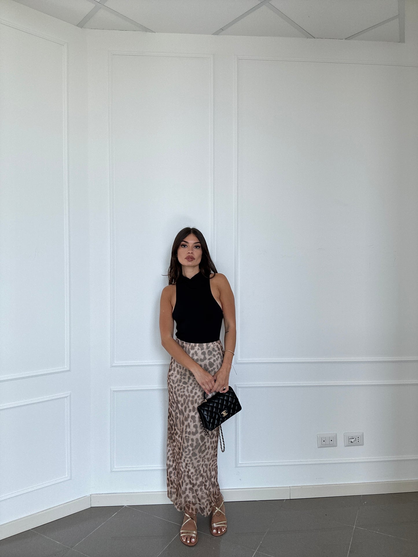 Leopard Skirt