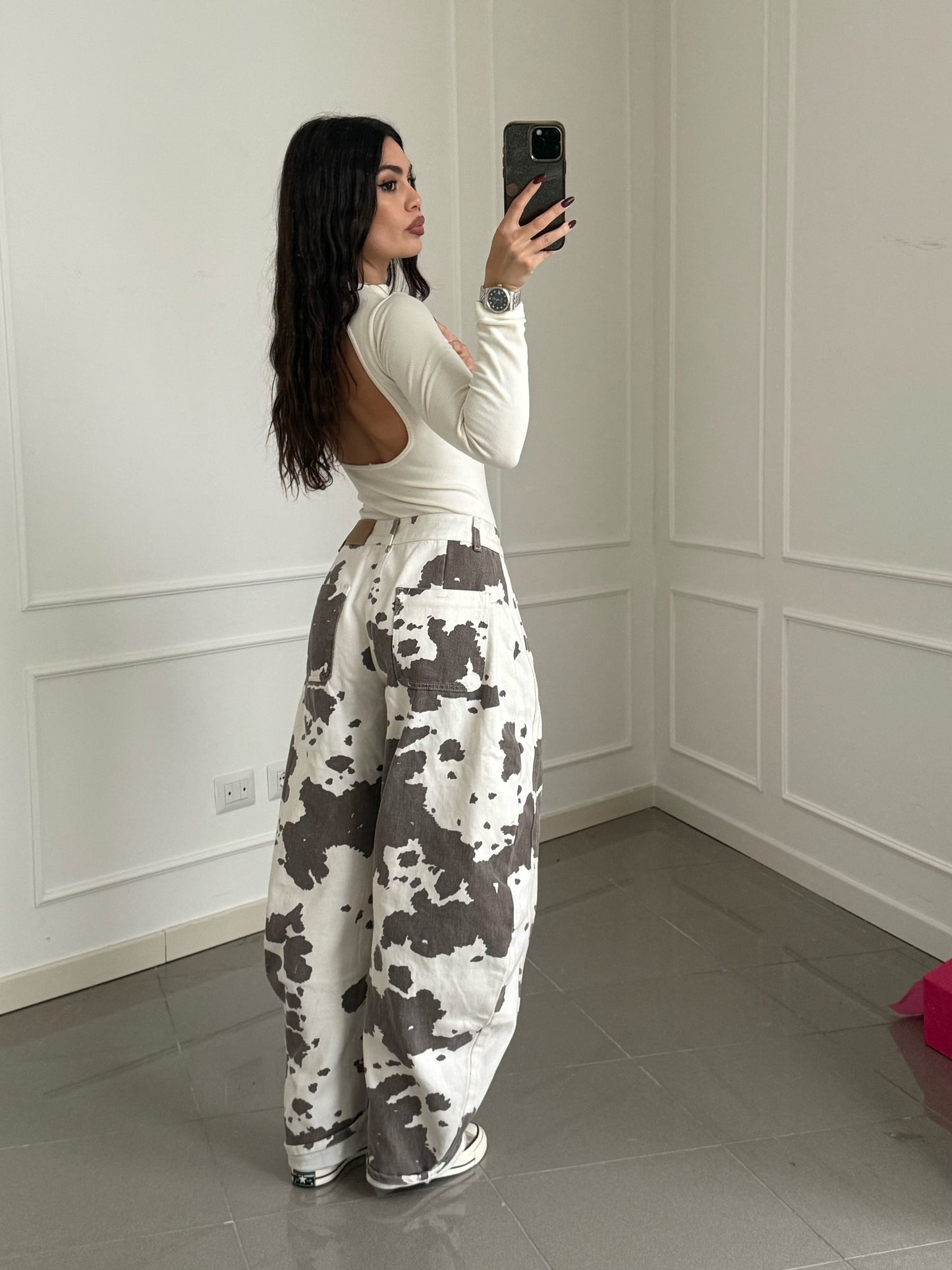 Cow jeans