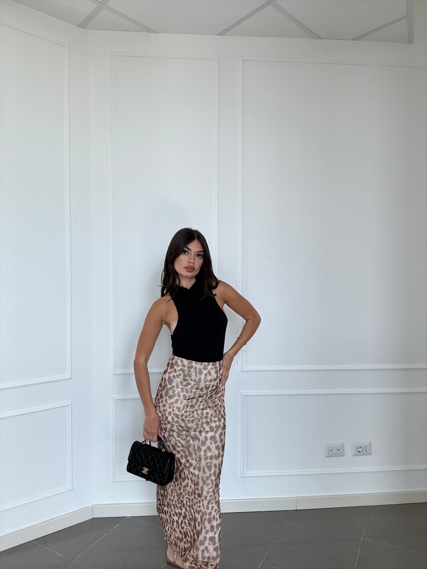 Leopard Skirt