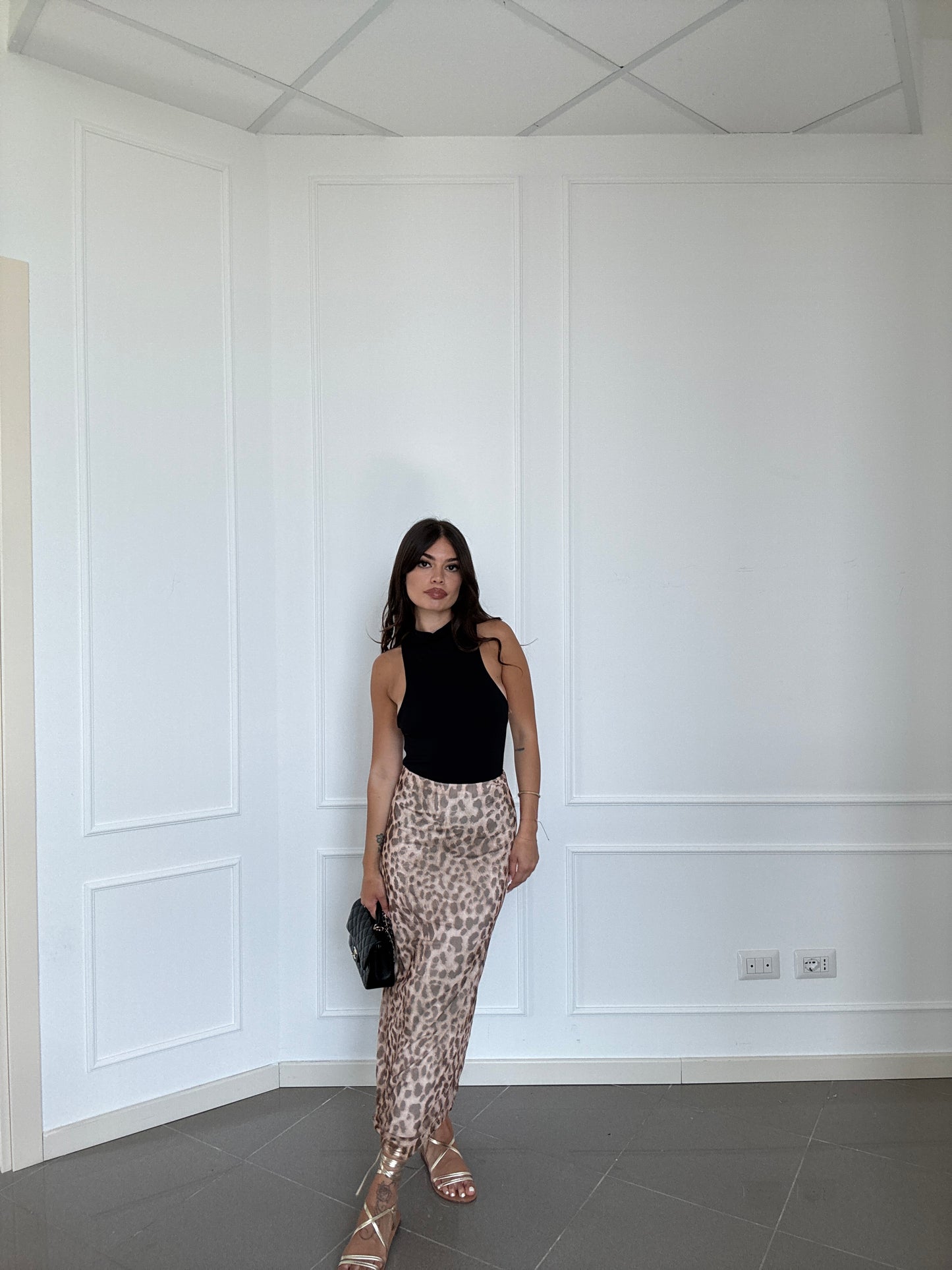 Leopard Skirt