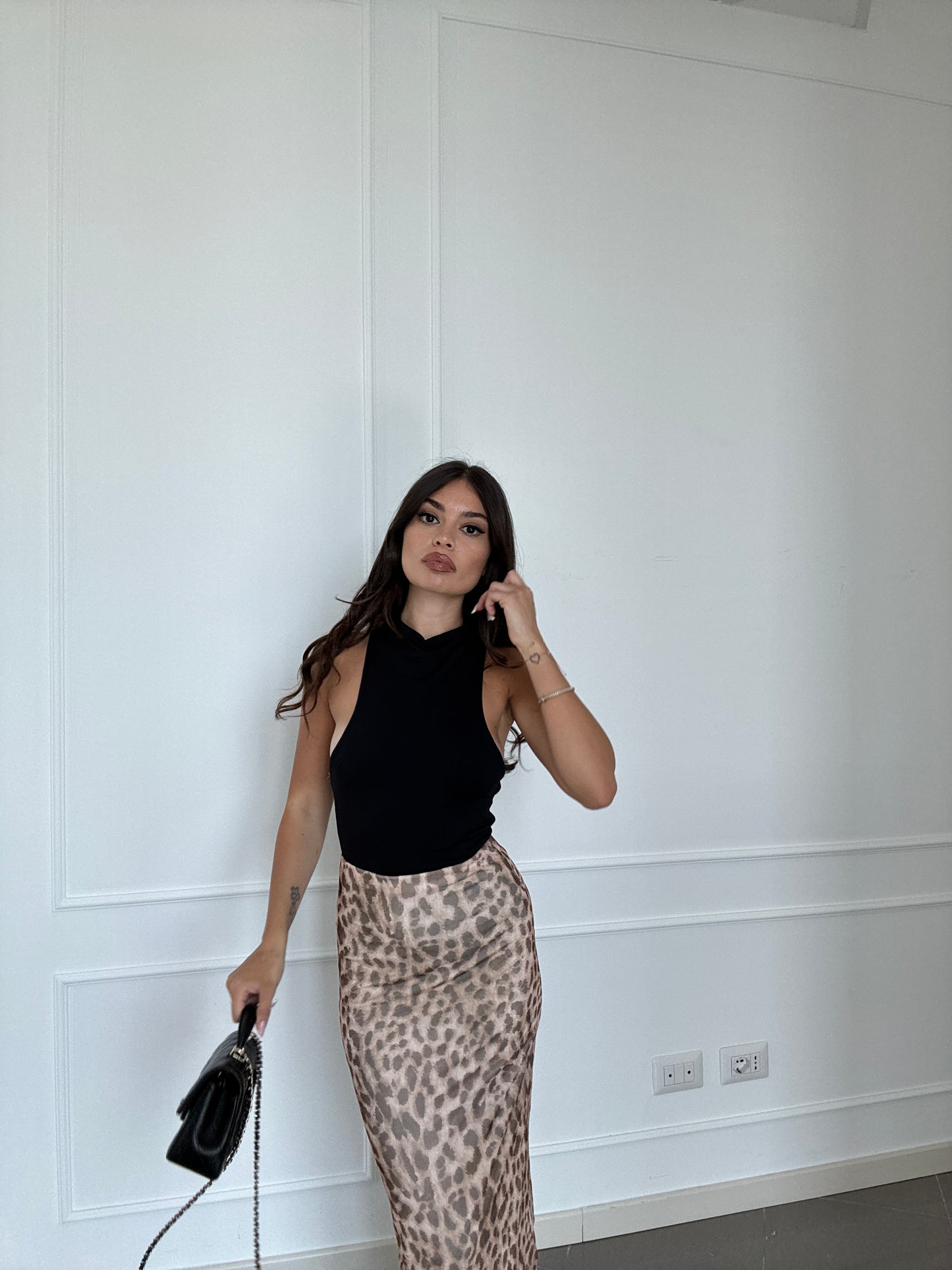 Leopard Skirt