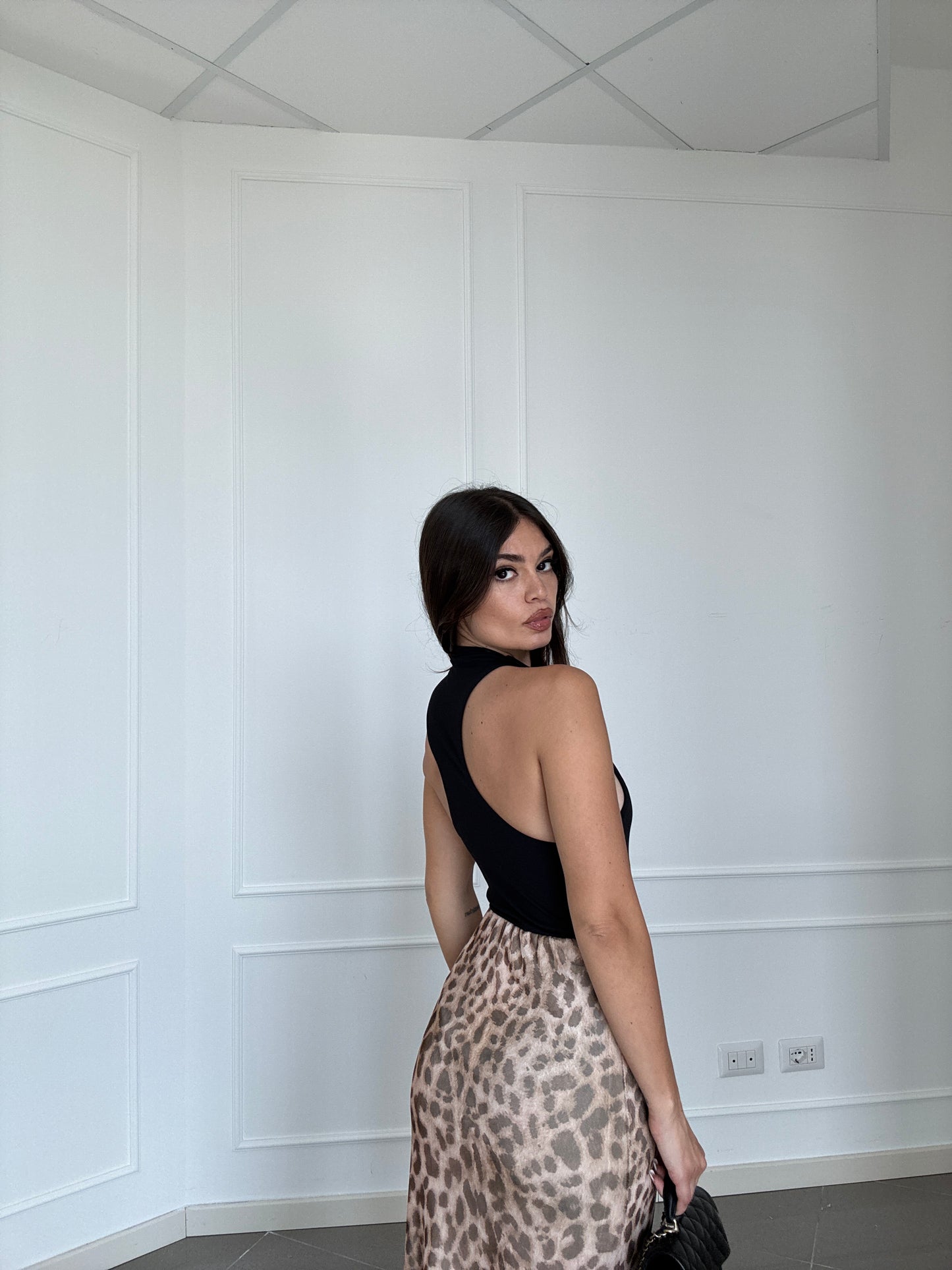 Leopard Skirt