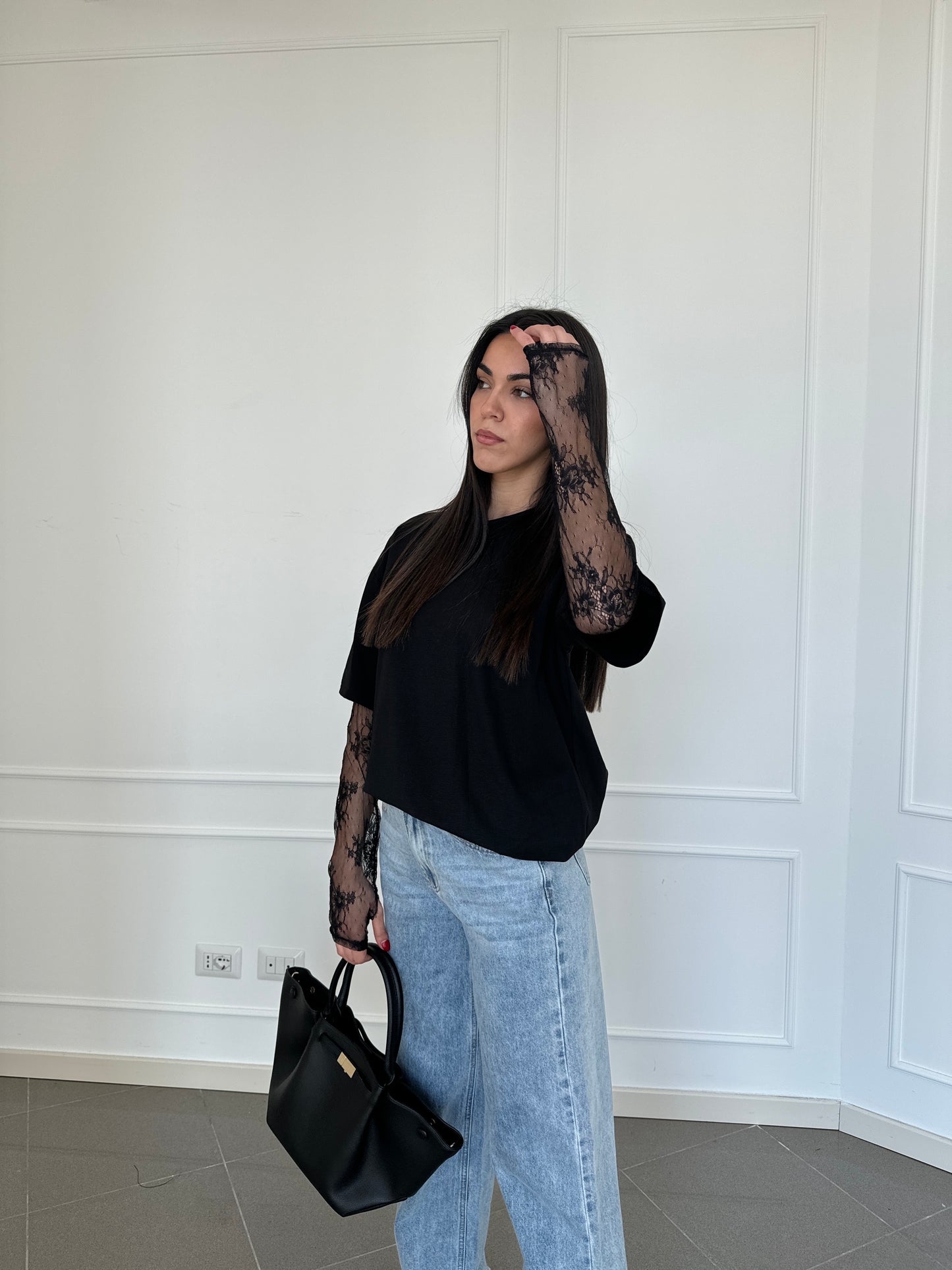 Lace teeshirt