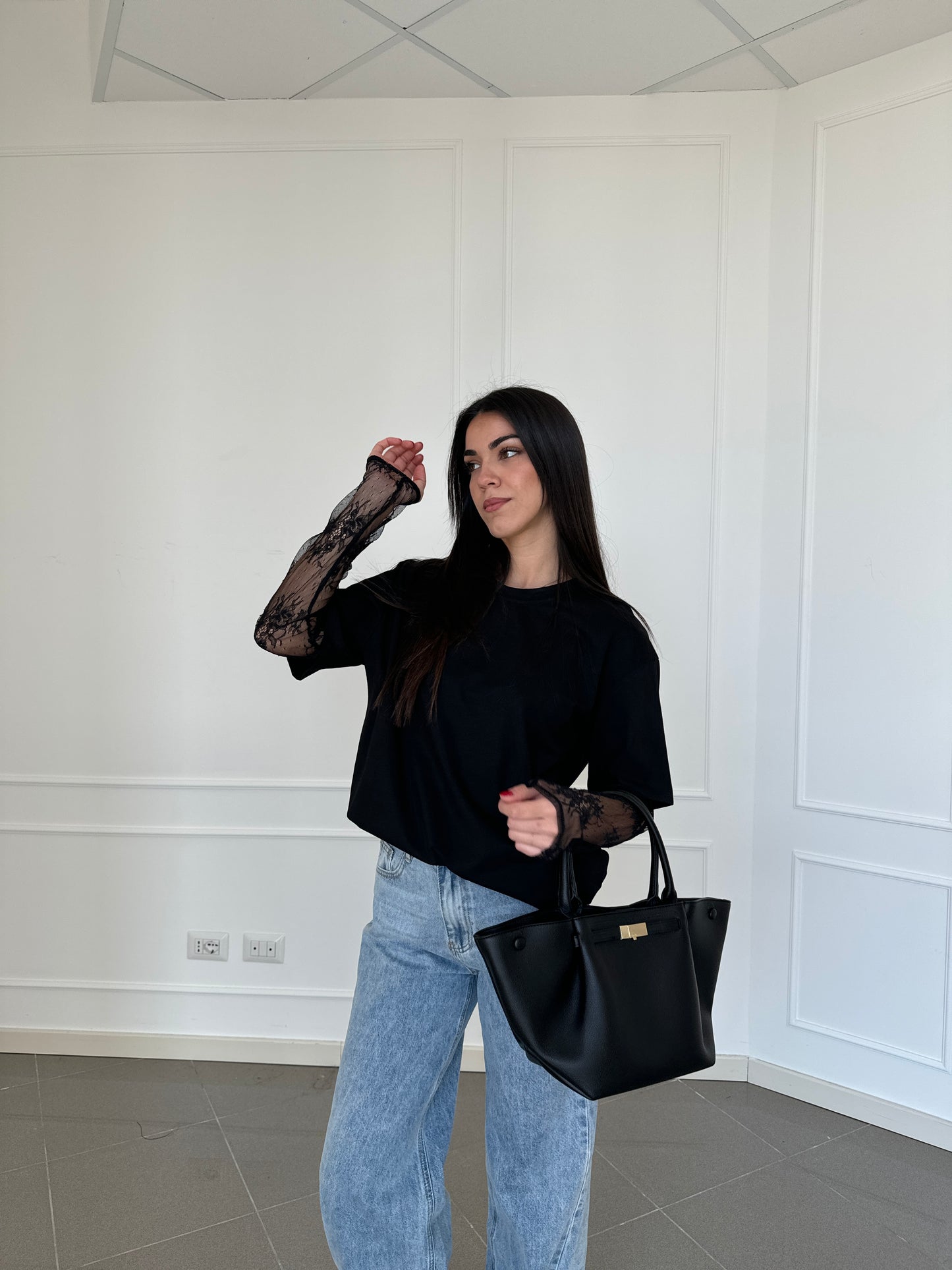 Lace teeshirt