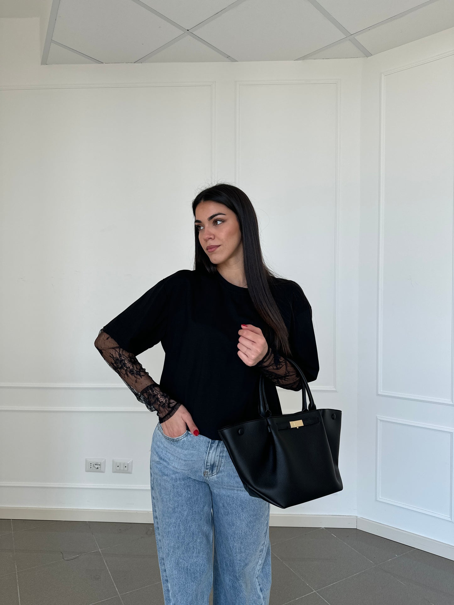 Lace teeshirt