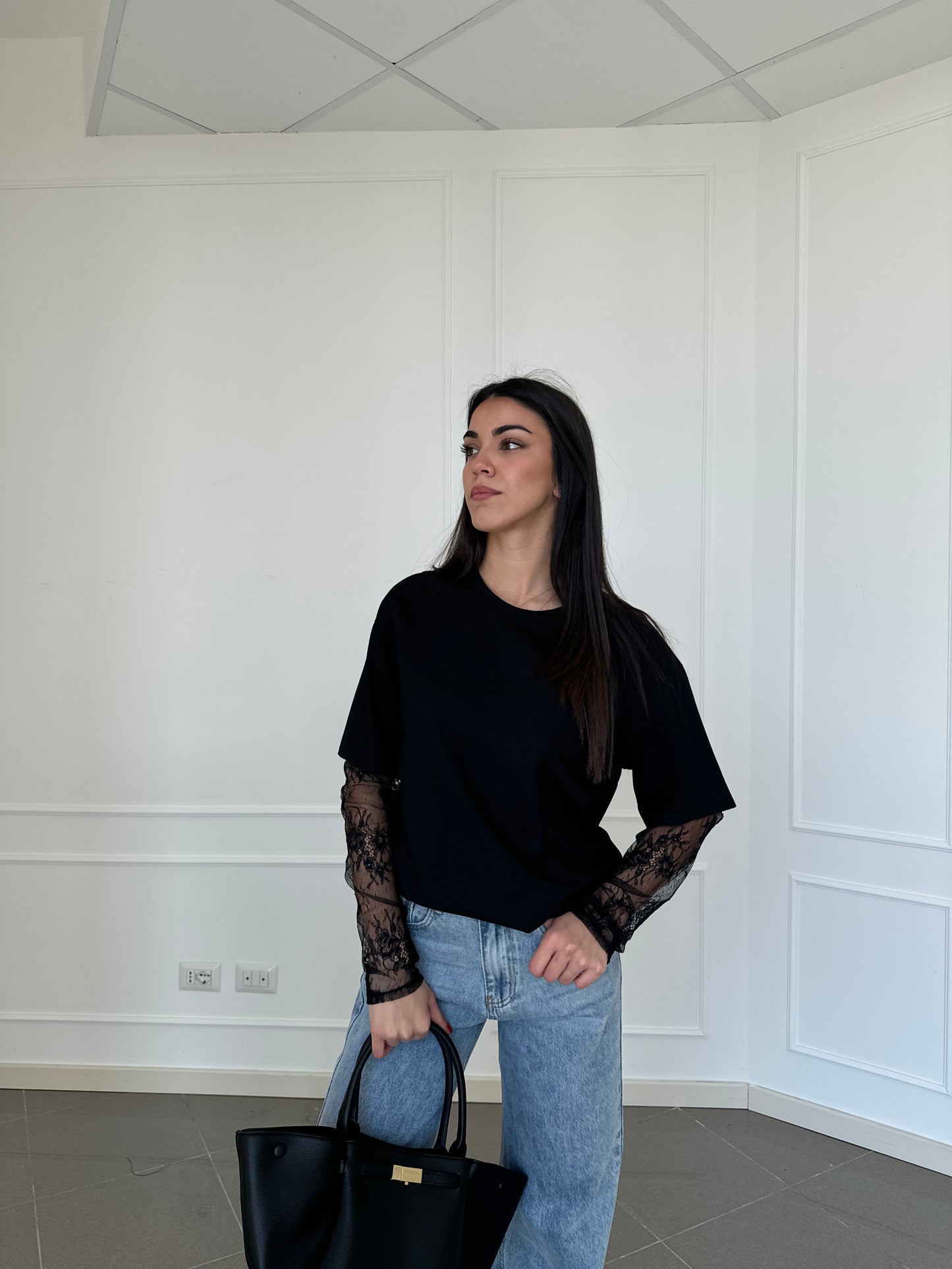 Lace teeshirt