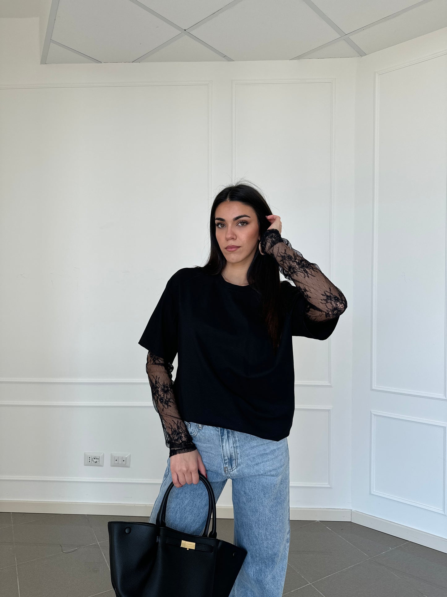 Lace teeshirt