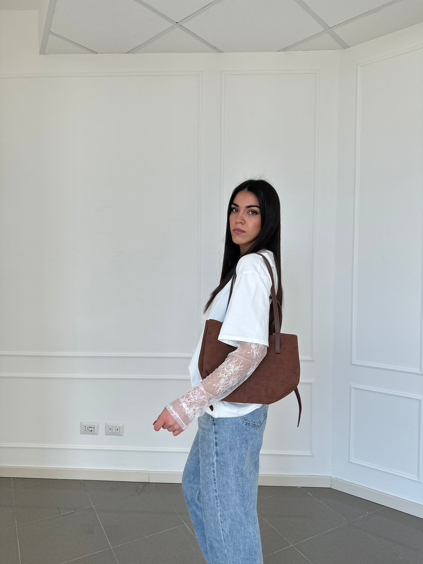 Lace teeshirt