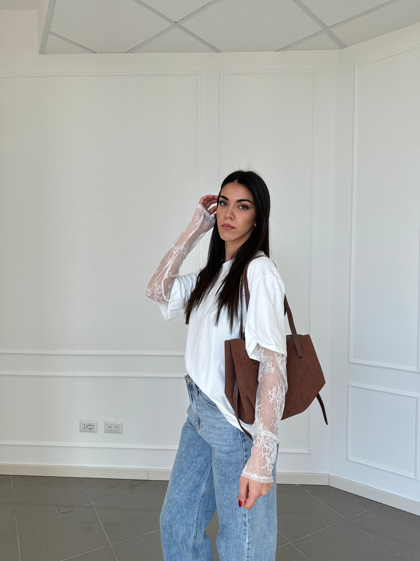Lace teeshirt