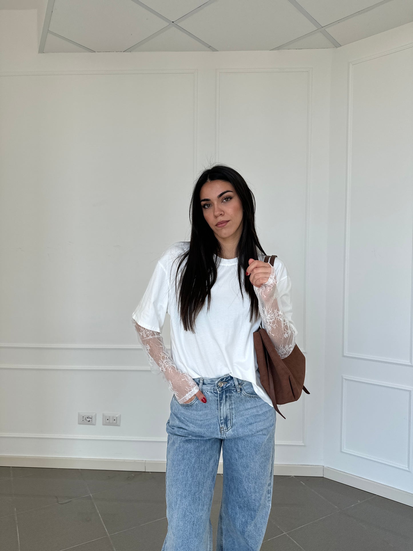 Lace teeshirt