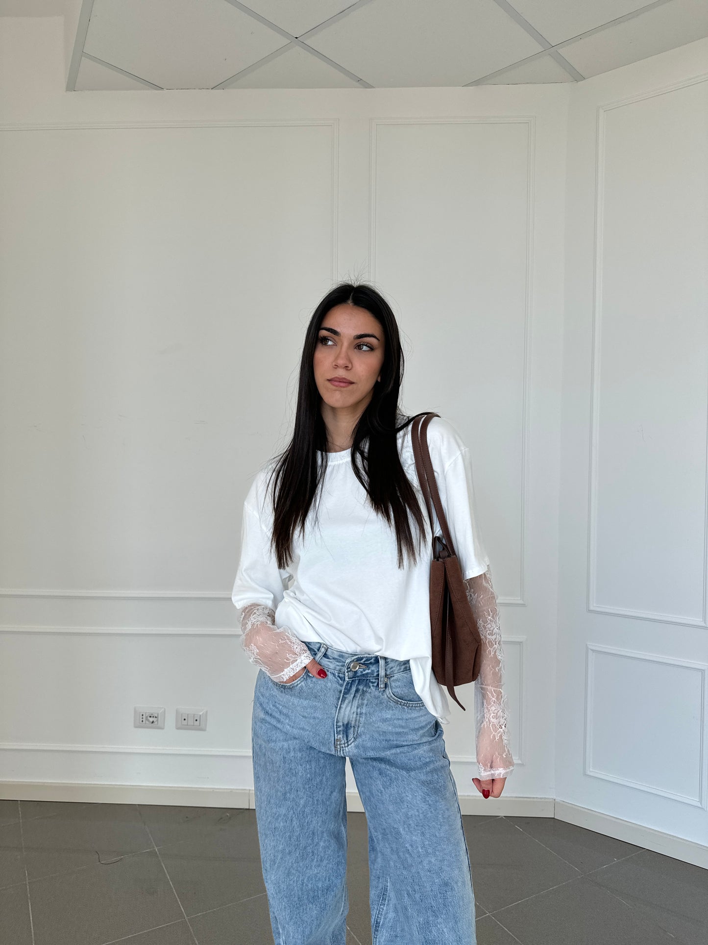 Lace teeshirt