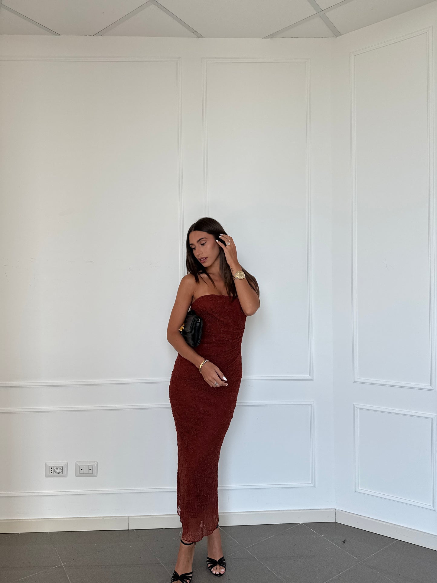 Lace Long Dress