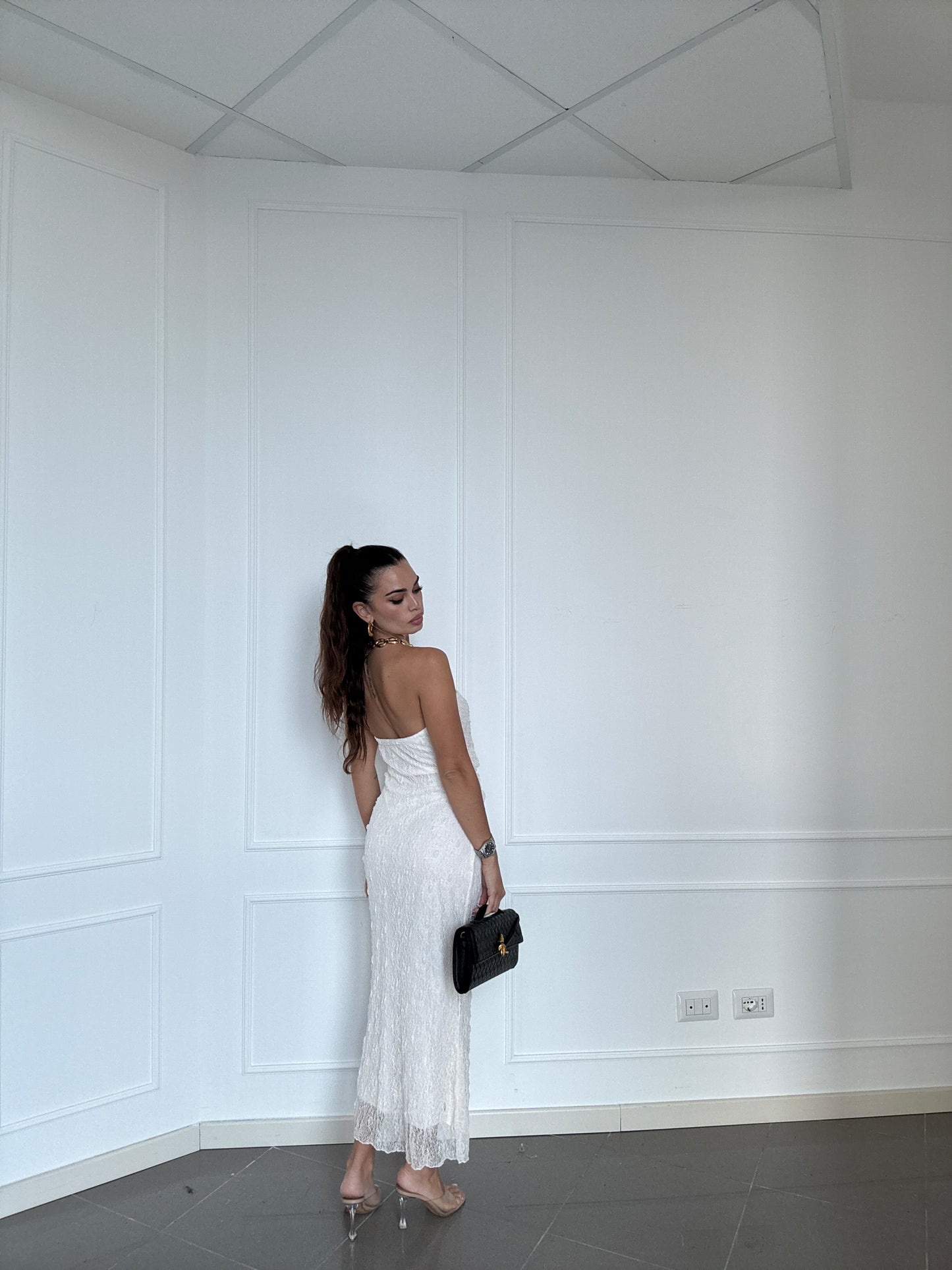 Lace Long Dress