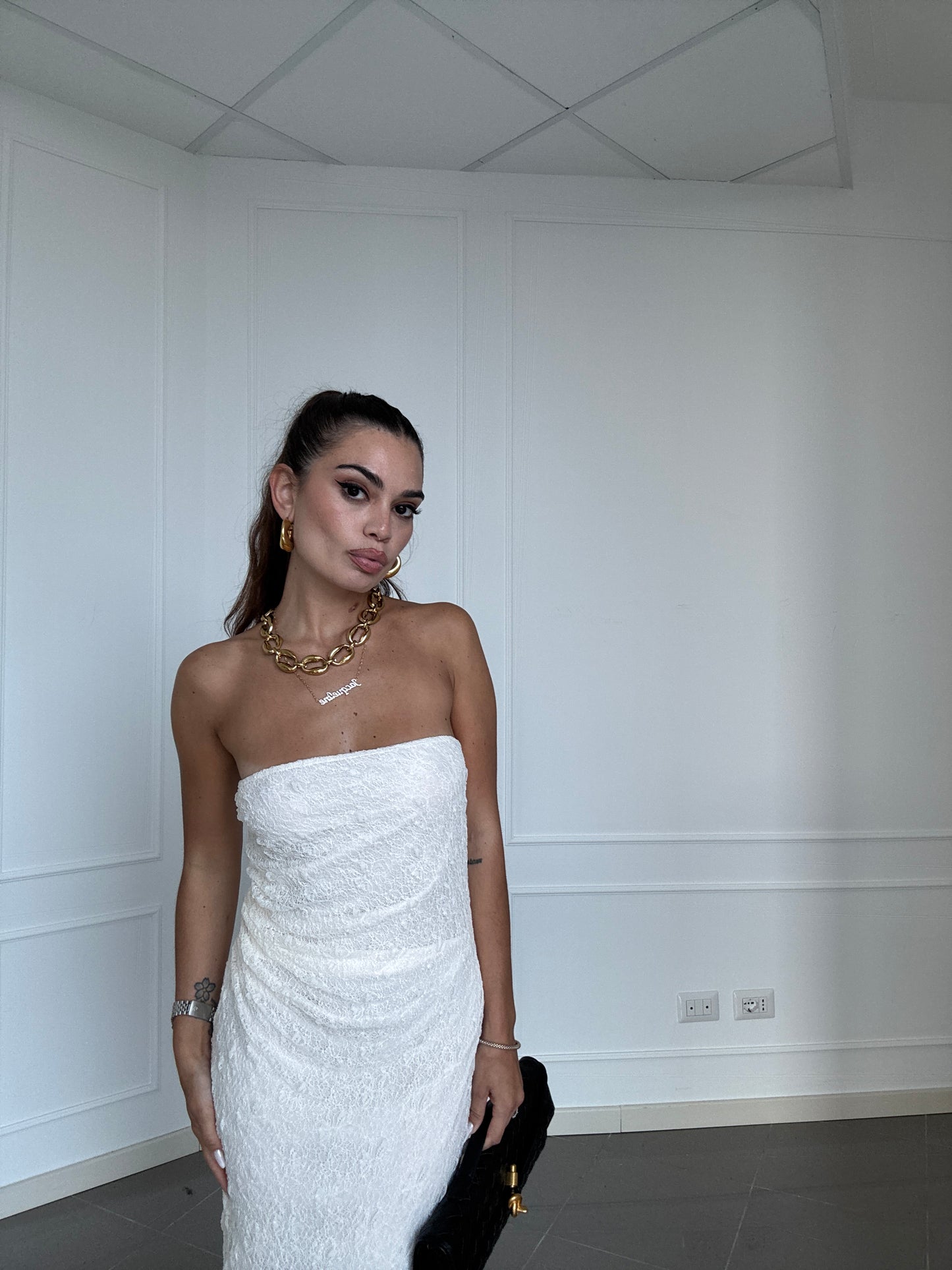Lace Long Dress