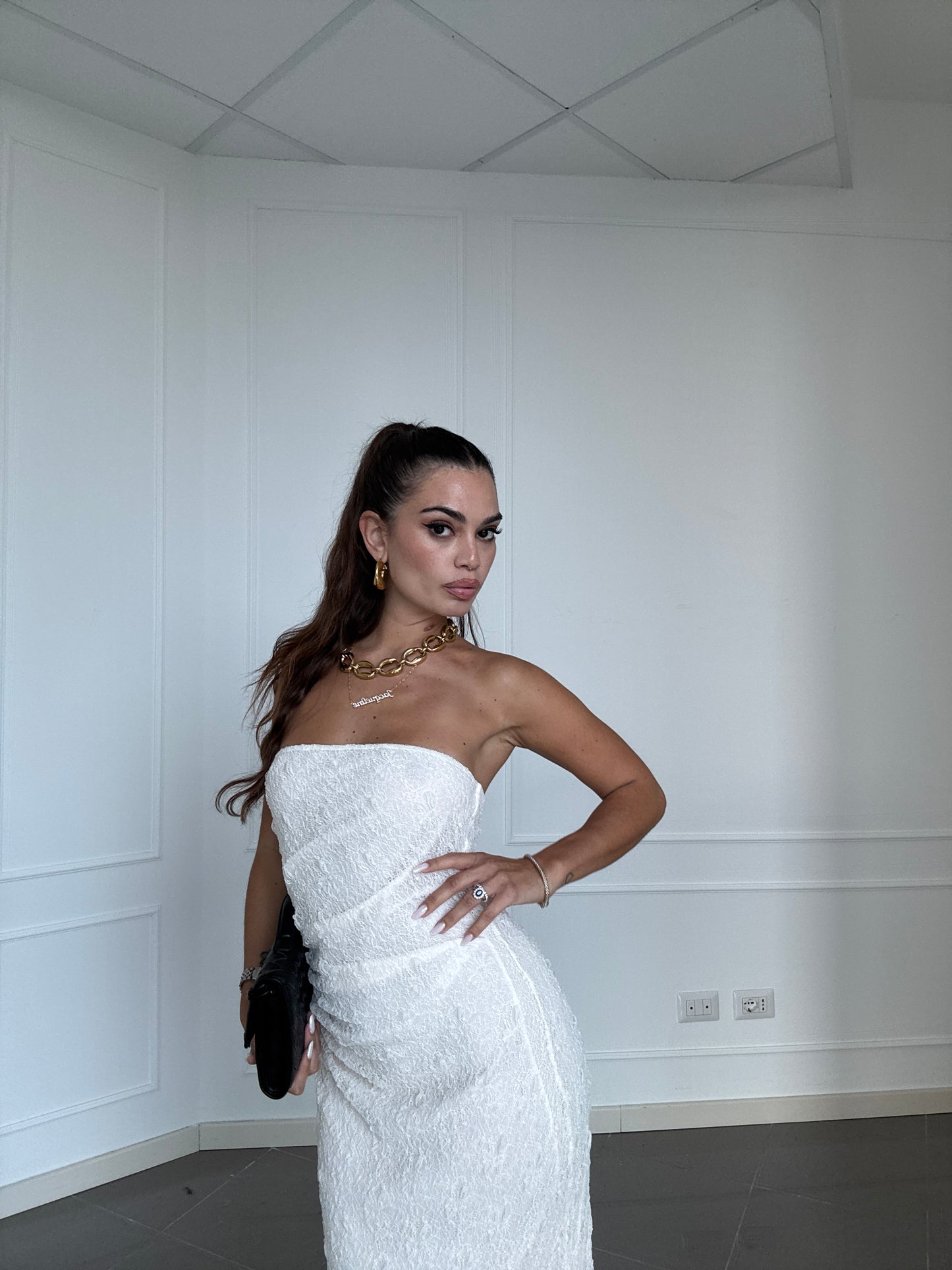 Lace Long Dress