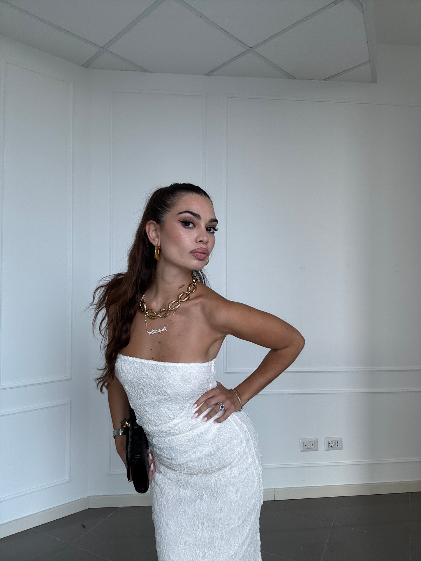 Lace Long Dress