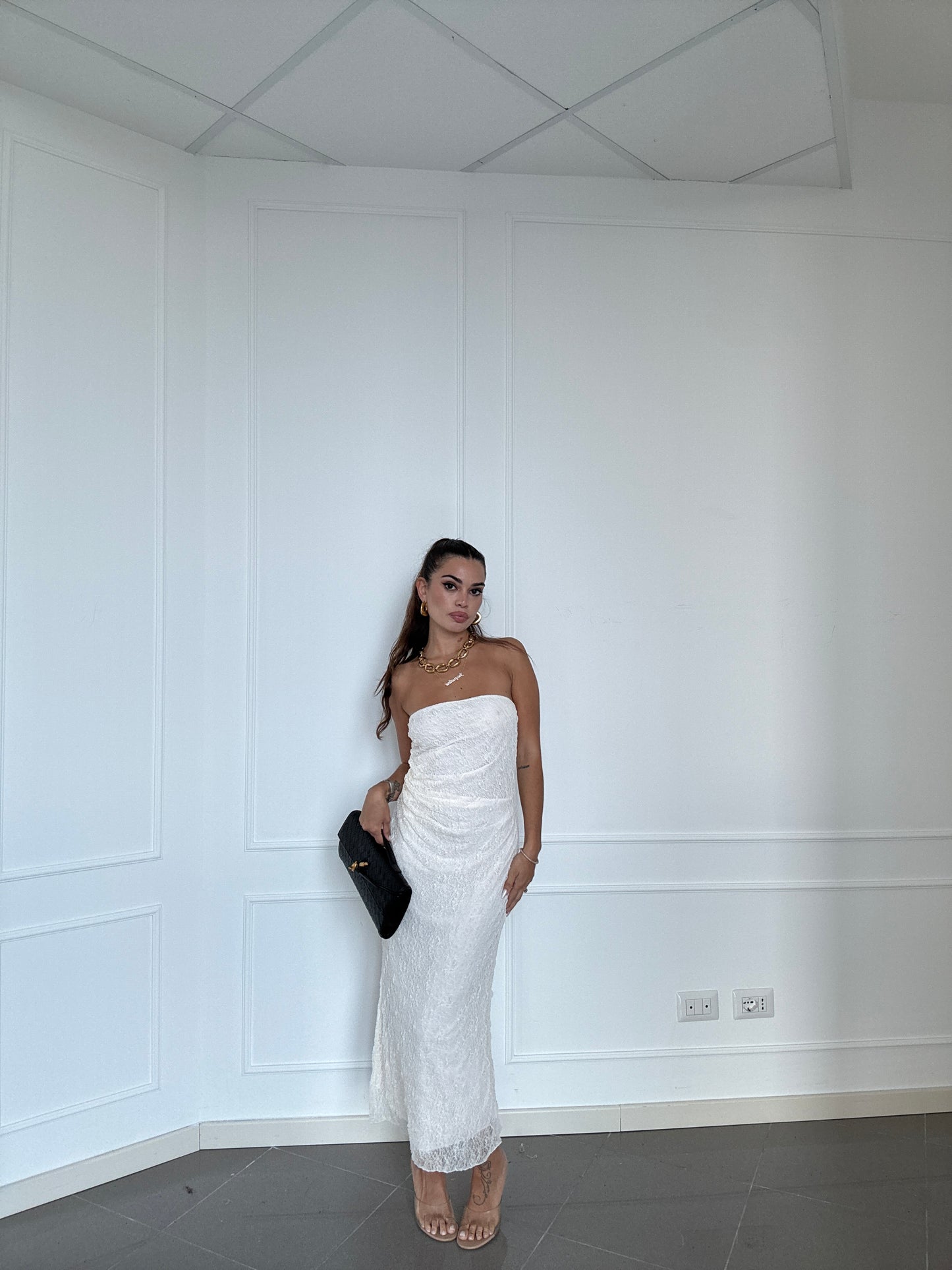 Lace Long Dress