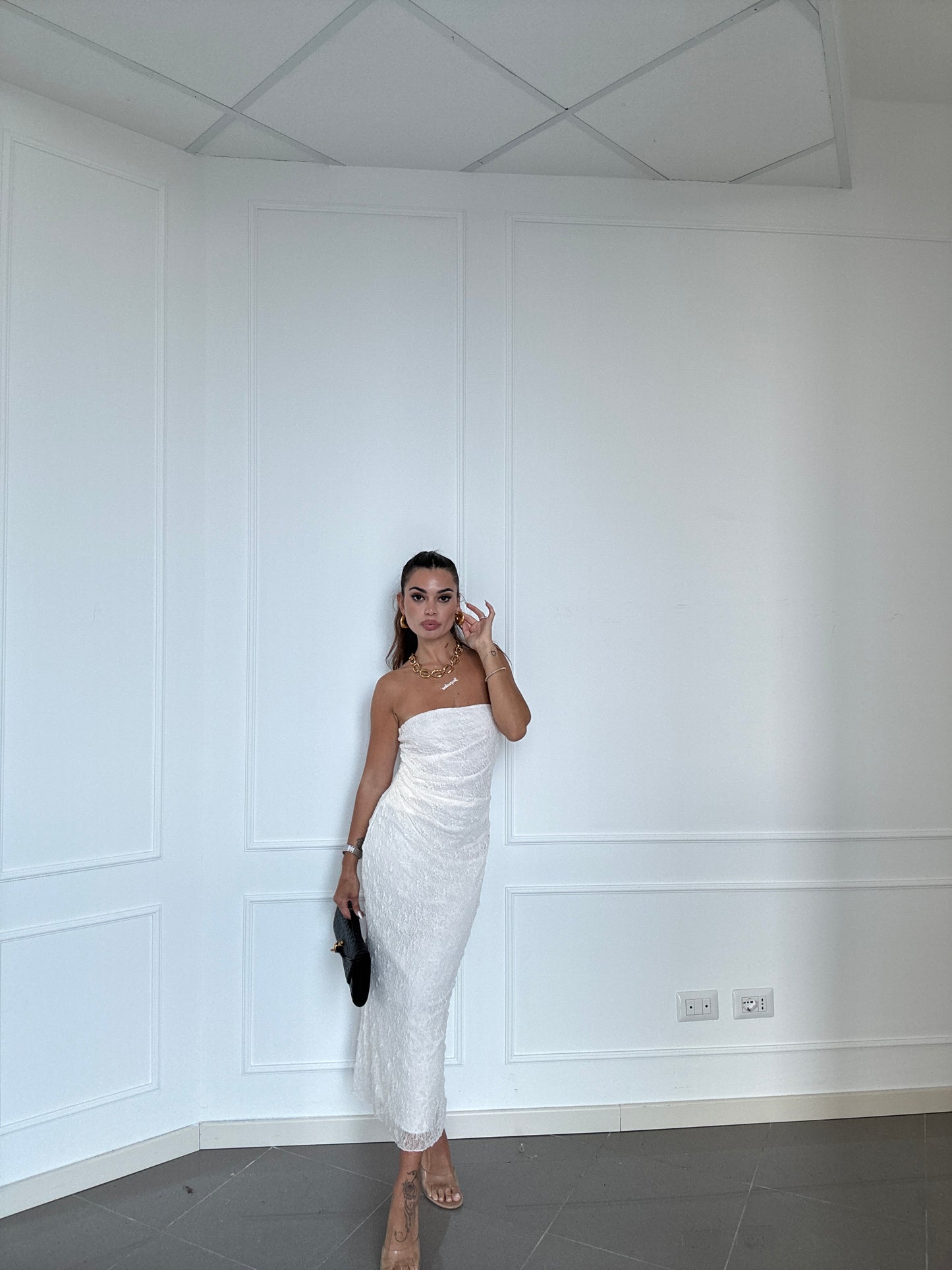 Lace Long Dress