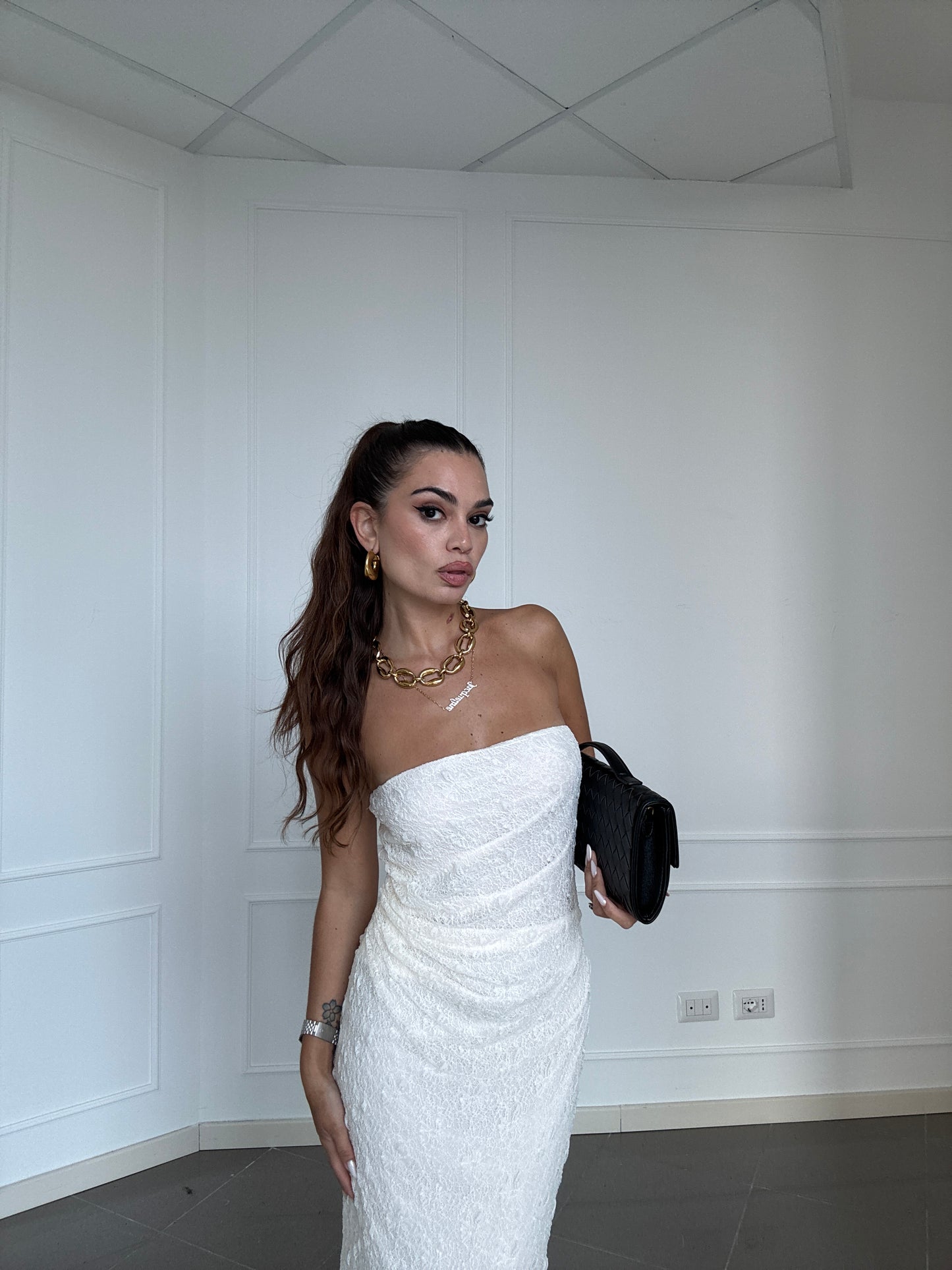 Lace Long Dress