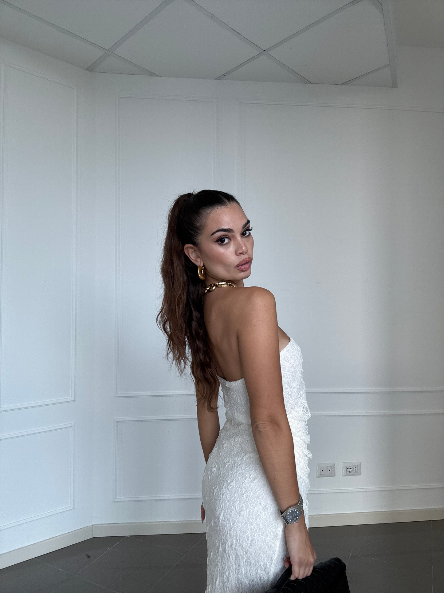 Lace Long Dress