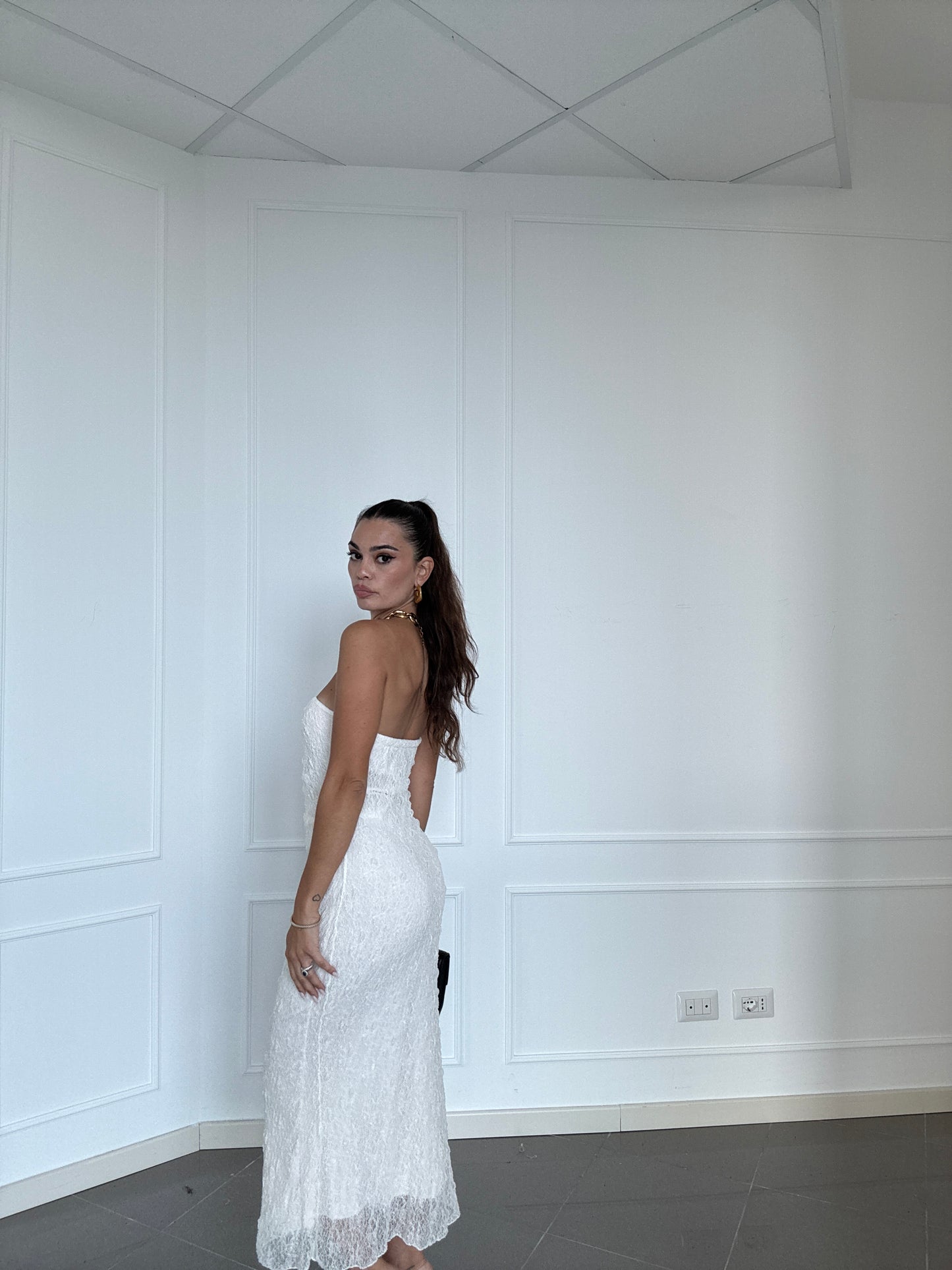 Lace Long Dress