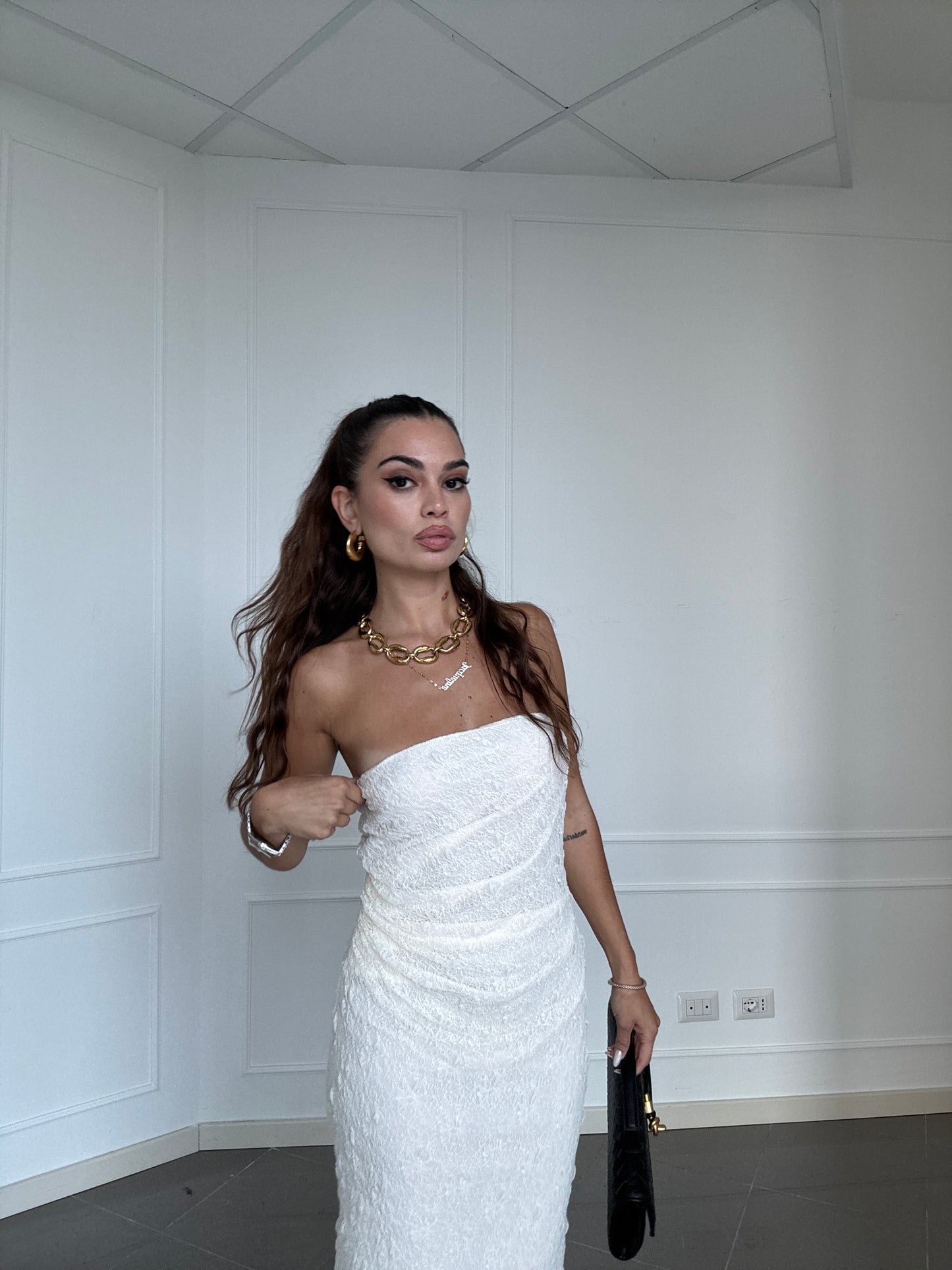 Lace Long Dress