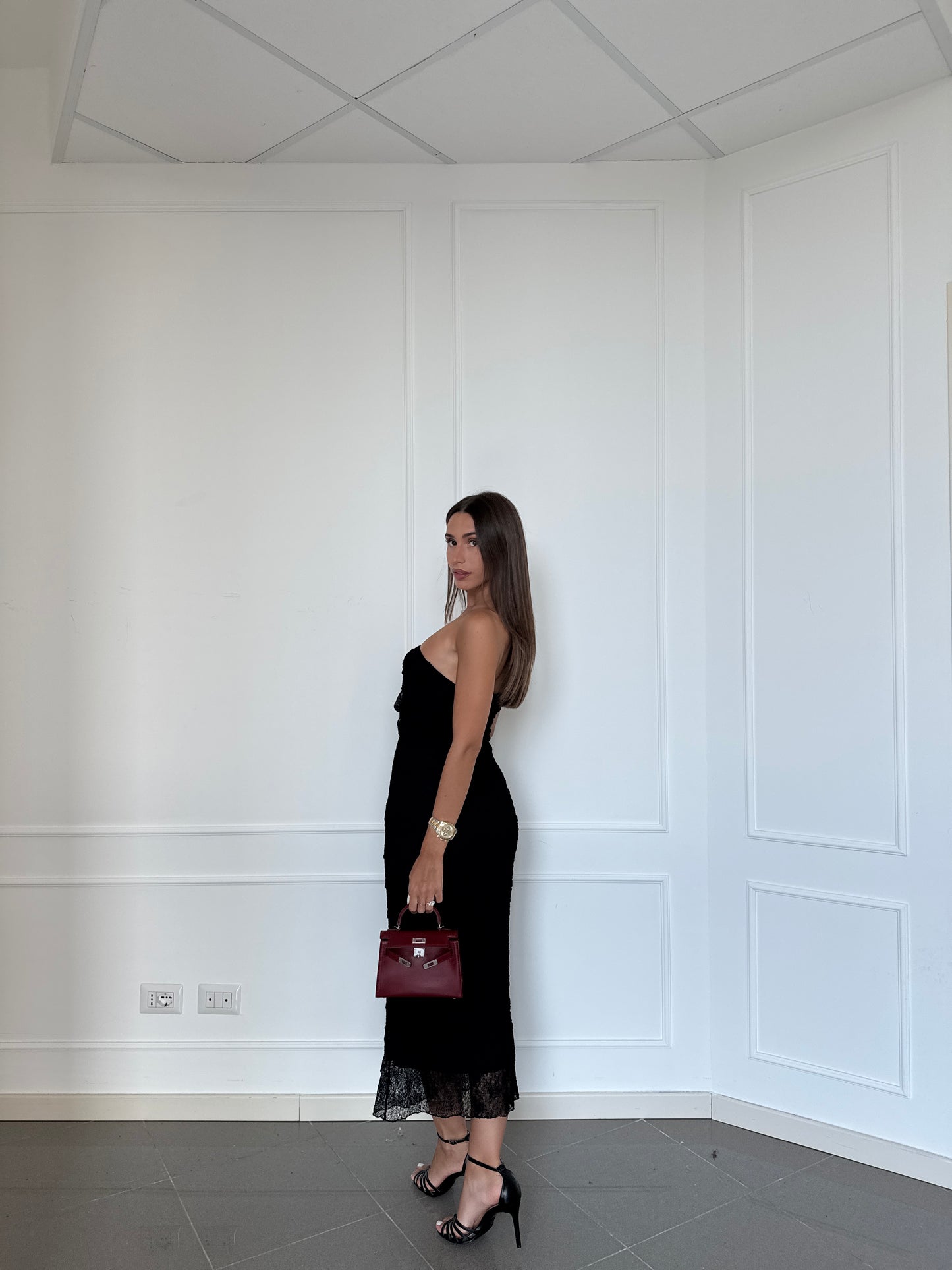 Lace Long Dress