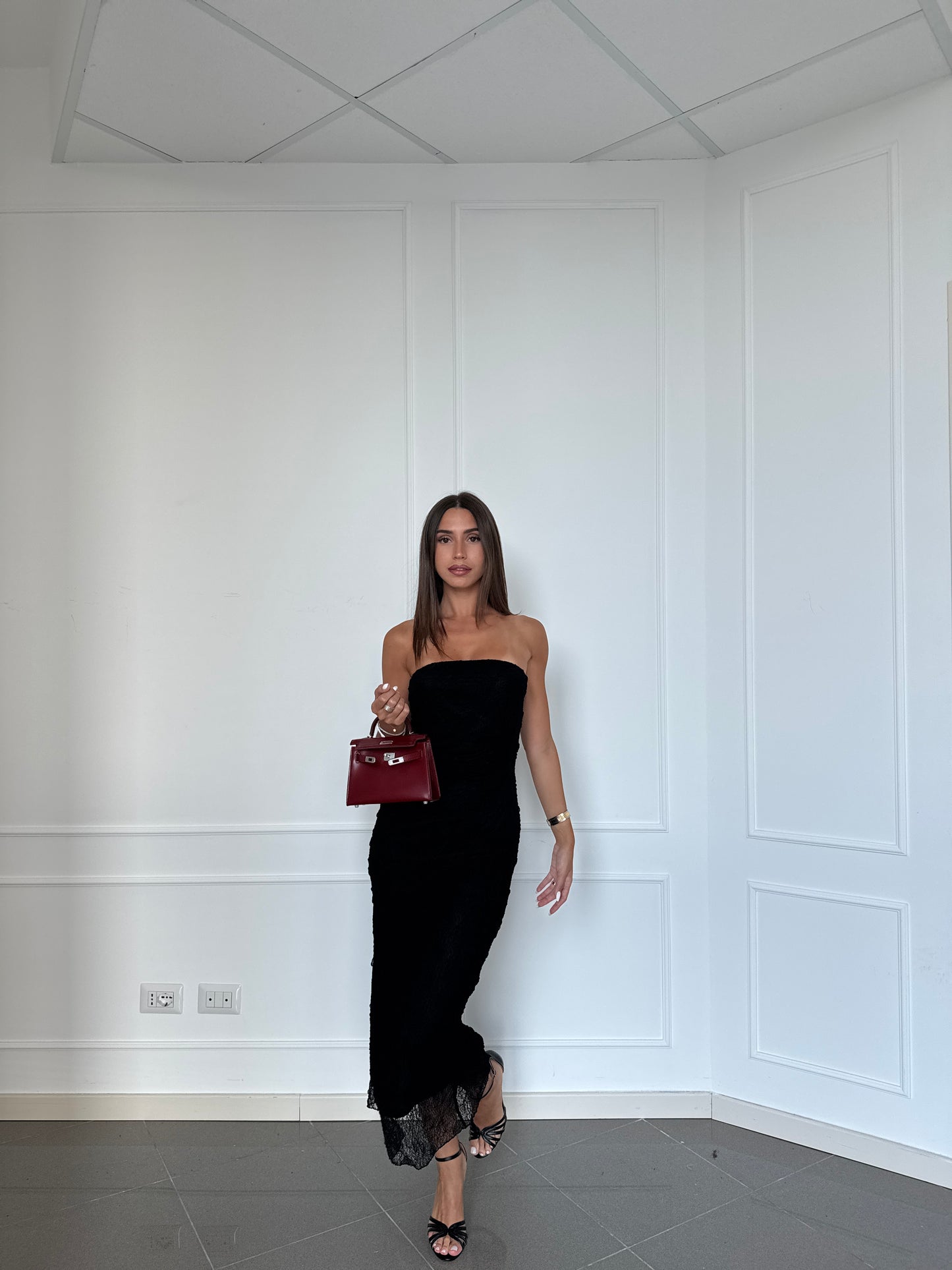 Lace Long Dress