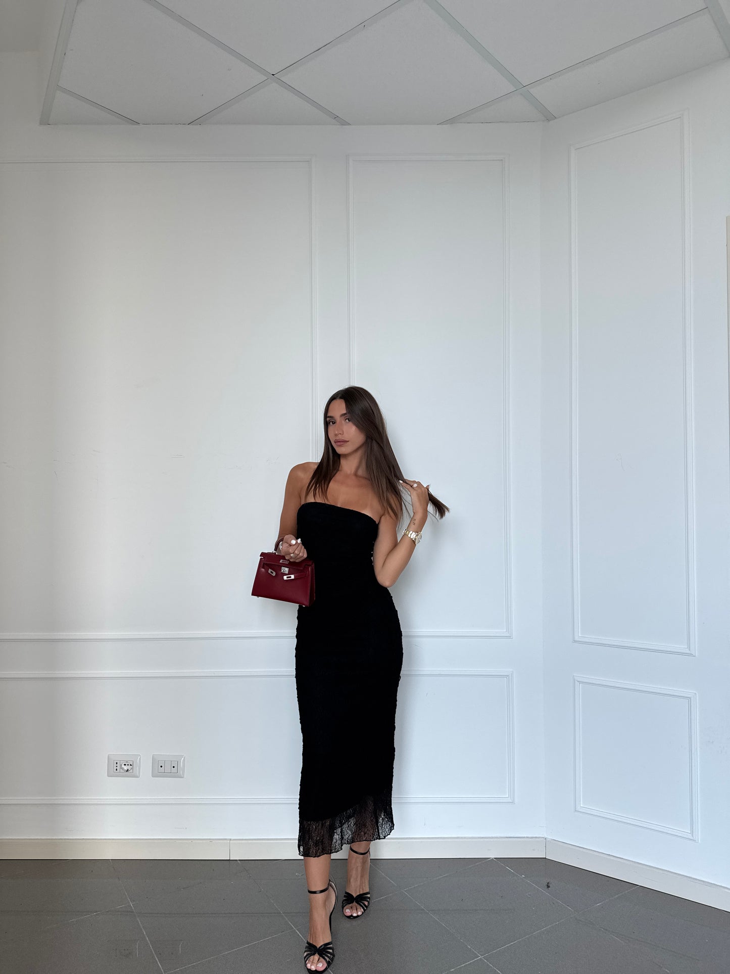 Lace Long Dress