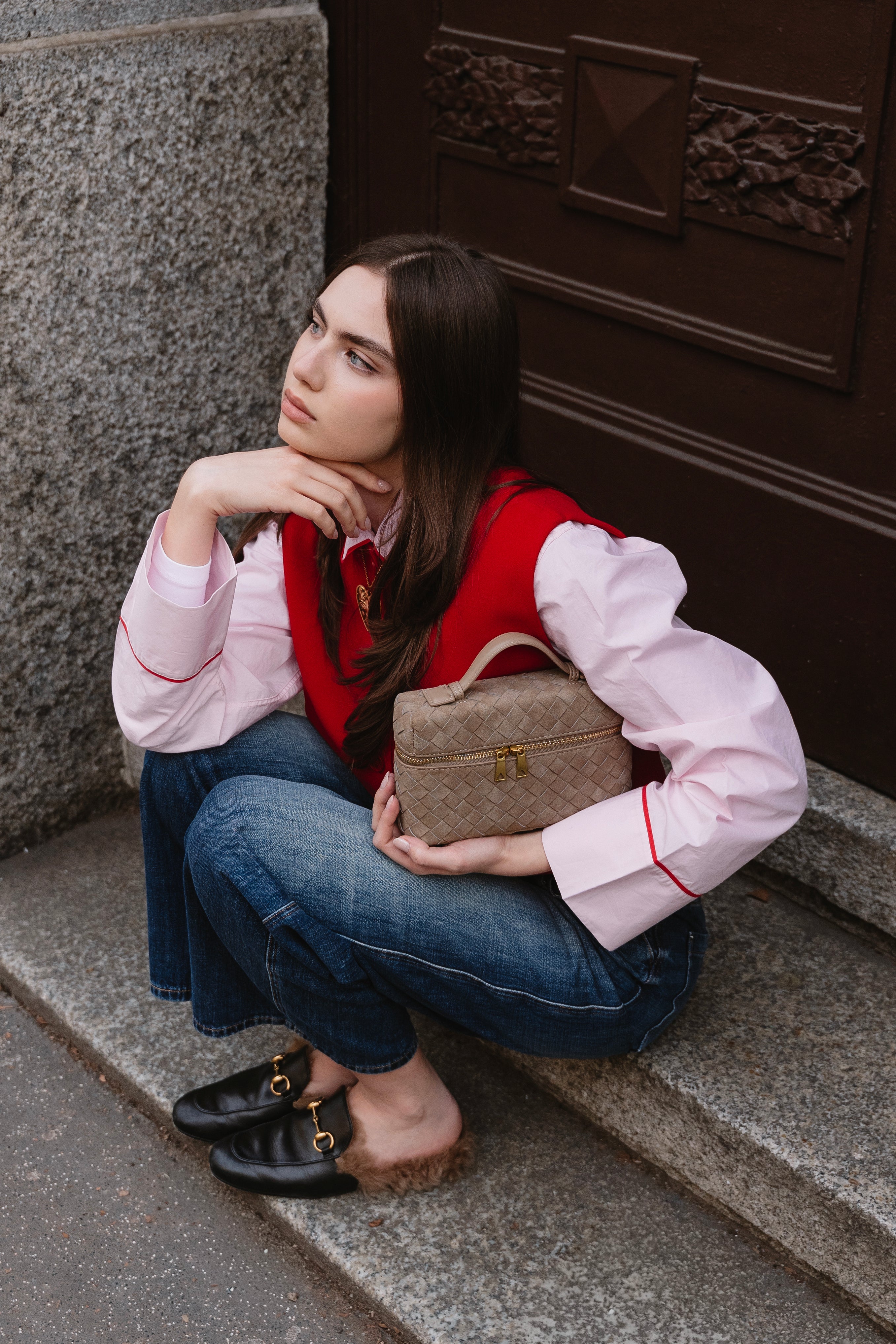 Beauty Bag Suede