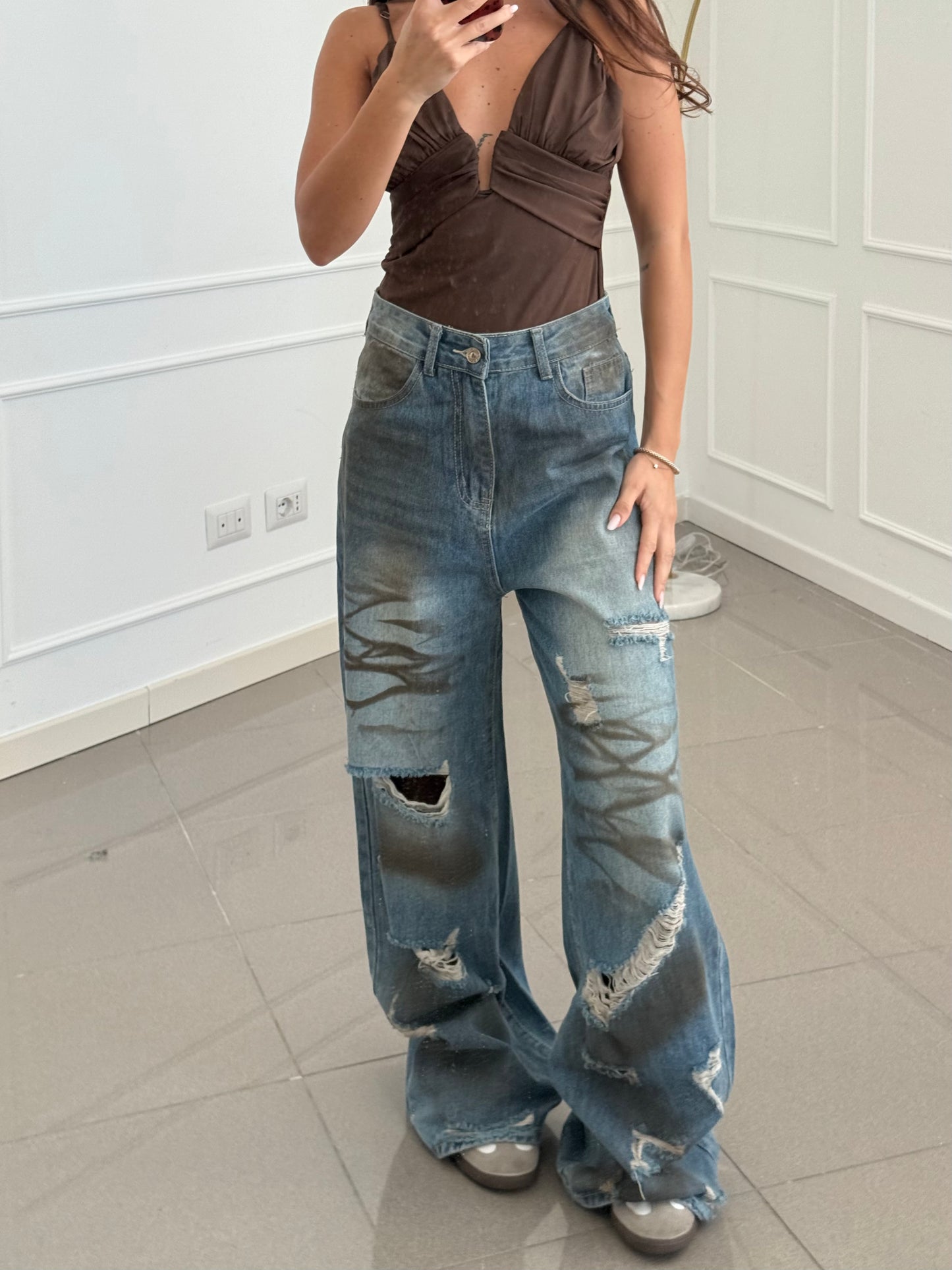 Stains Jeans