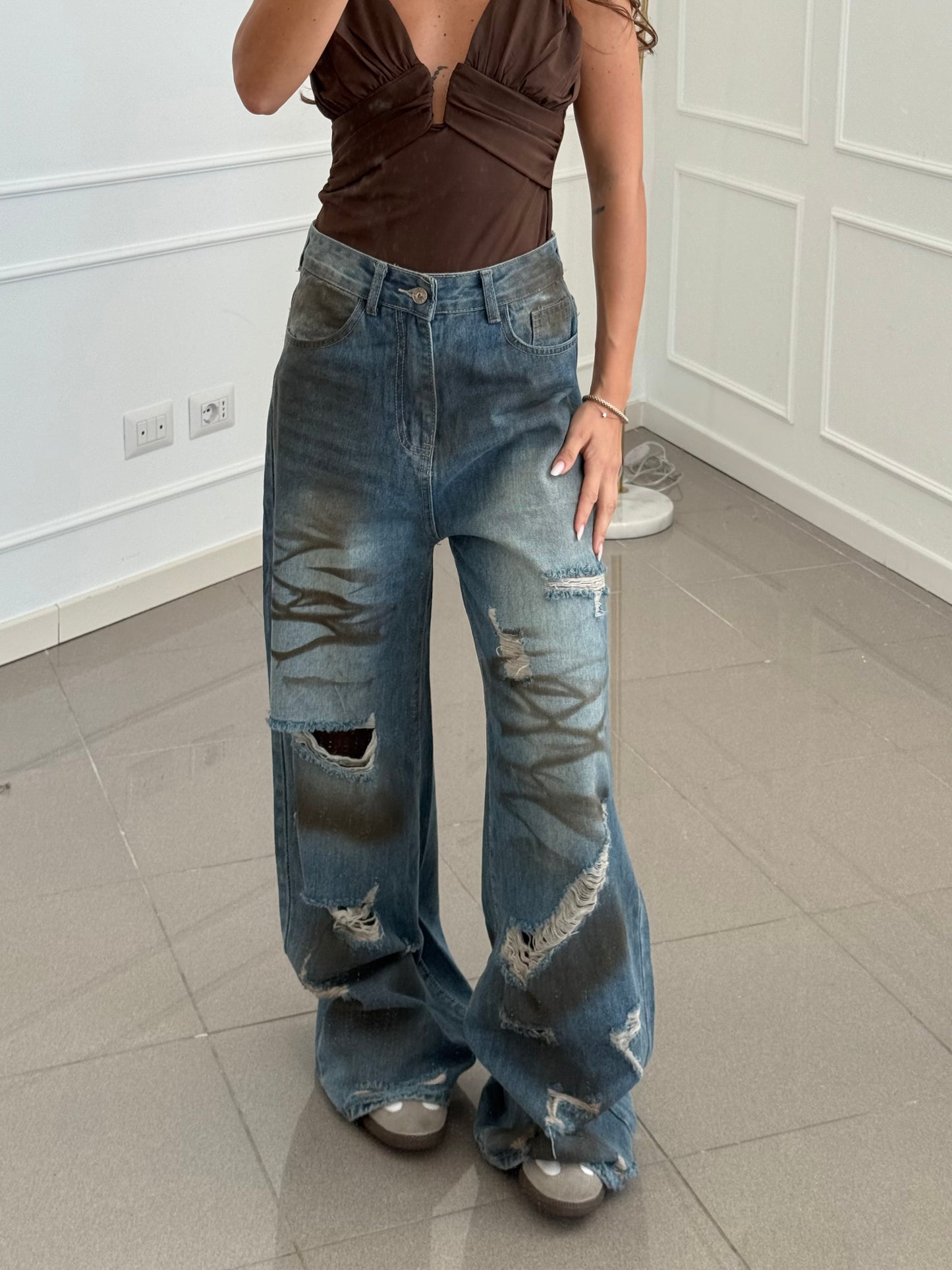 Stains Jeans