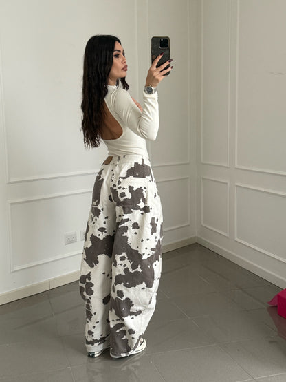 Cow jeans