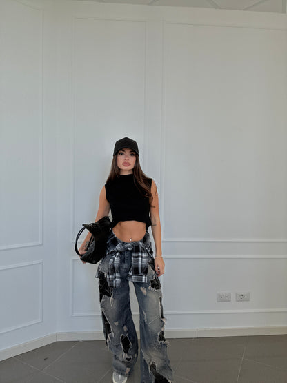 Square Shirt Set