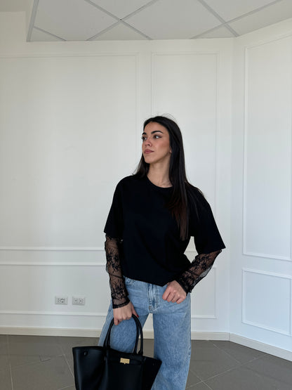 Lace teeshirt