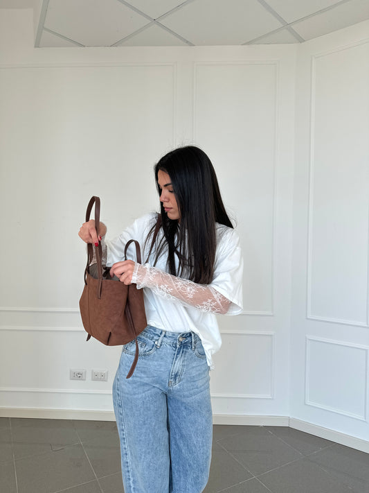 Lace teeshirt