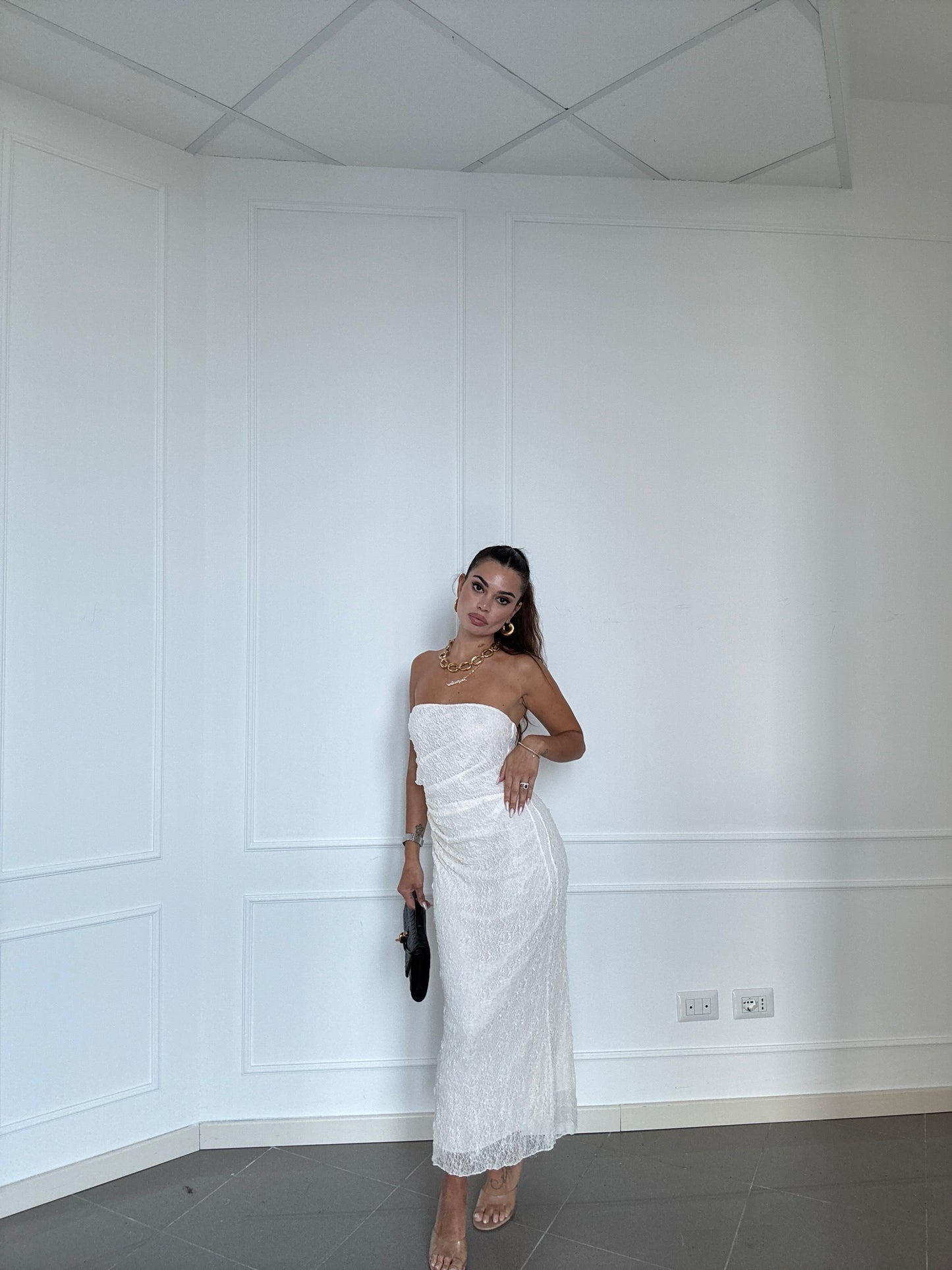 Lace Long Dress