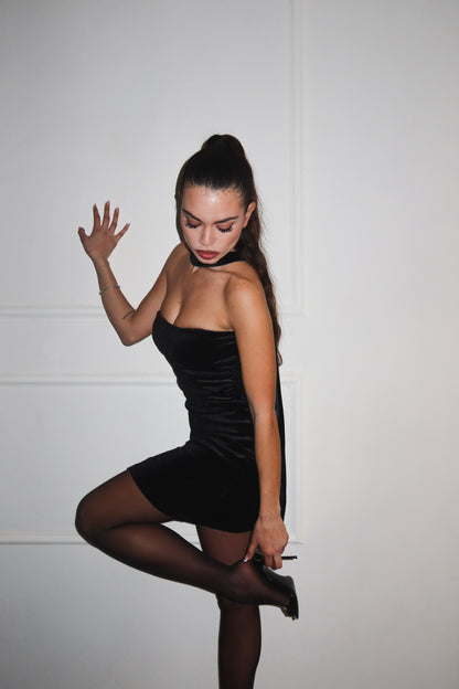 Velvet Mini Dress